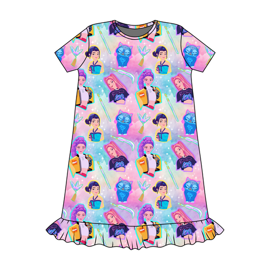 NEON K POP - KID'S NIGHT GOWN