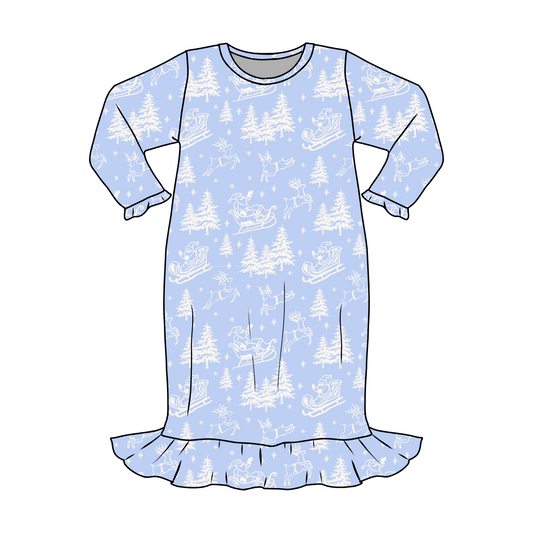 *** PRE-ORDER *** Everblue Winter - KID'S NIGHT GOWN