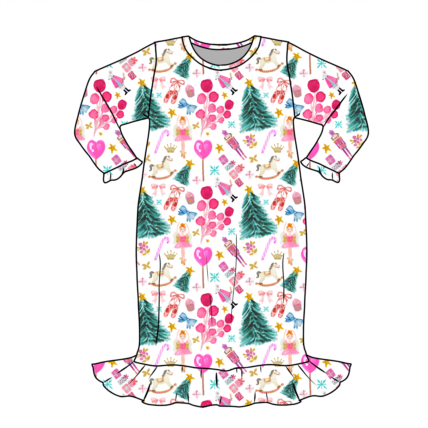*** PRE-ORDER *** Enchanted Noel - KID'S NIGHT GOWN