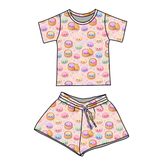 SQUISHY DUMPLING-  SHORTS SET