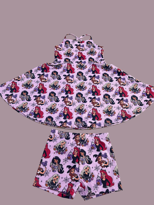 SPOOKY PRINCESS- Kid’s ATHLETIC DRESS