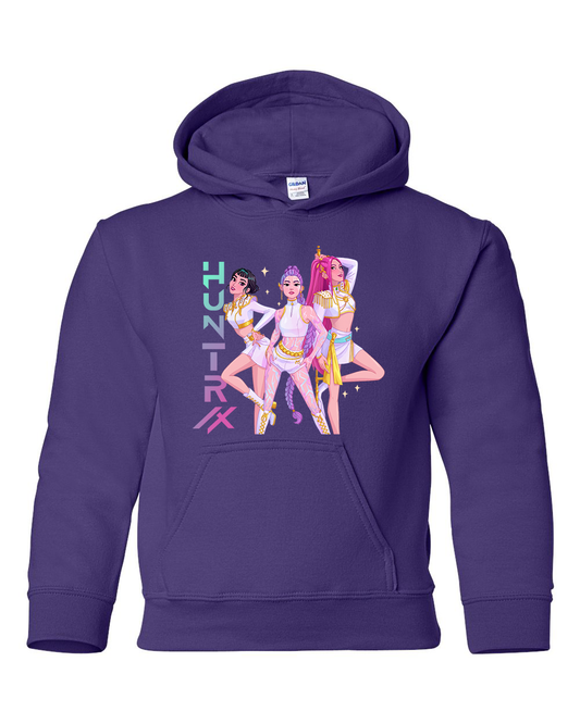 HUNTRIX - PURPLE YOUTH HOODIE