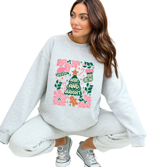 Merry + Bright Adult Ash Sweater