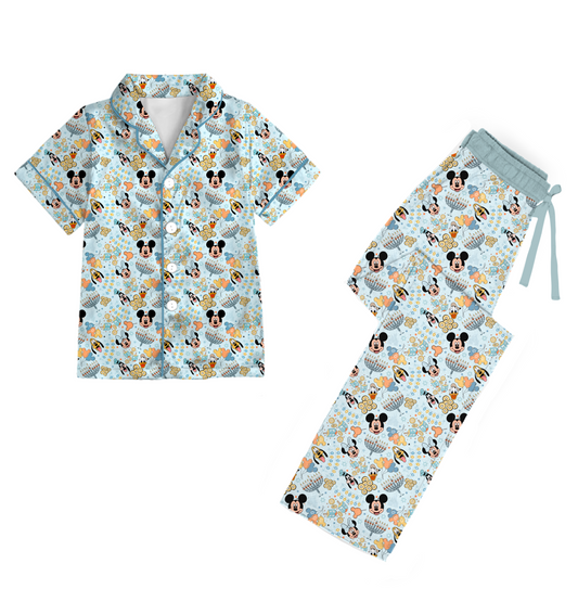 *** PRE-ORDER *** HANUKKAH MAGIC - ADULT BUTTON DOWN SET