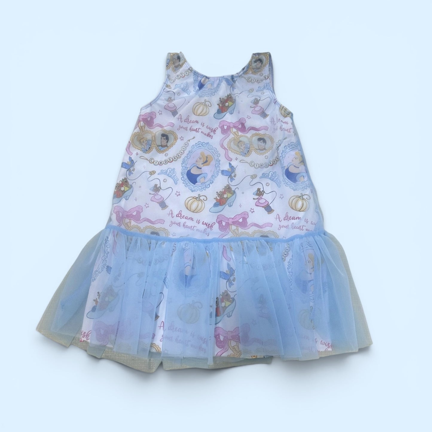 BLUE CINDERELLA Tulle Dress