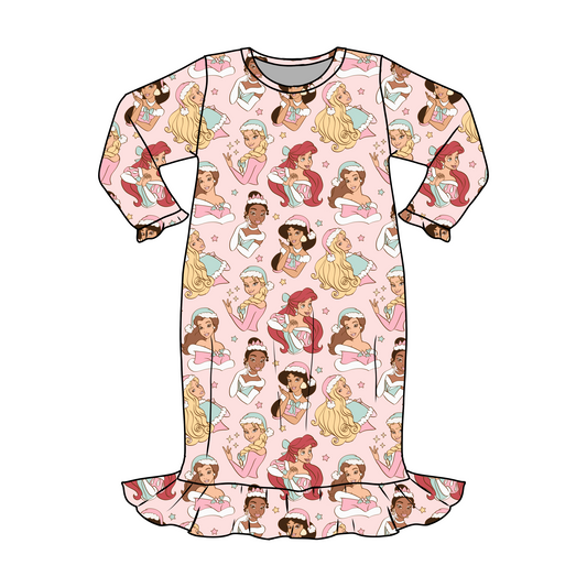 *** PRE-ORDER *** PRINCESS NOEL - KID'S NIGHT GOWN