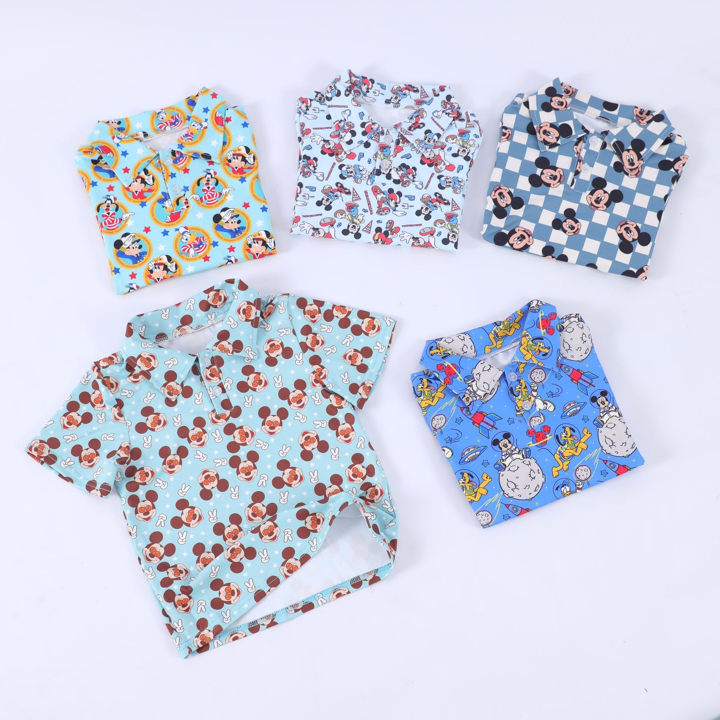 Kid's Character Polo Shirts