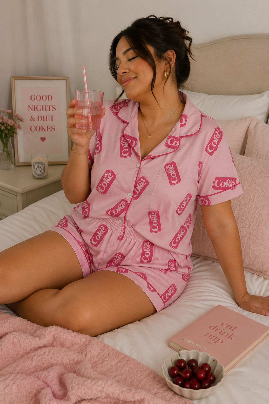 ***PRE-ORDER *** Diet Coke - SHORTS SET