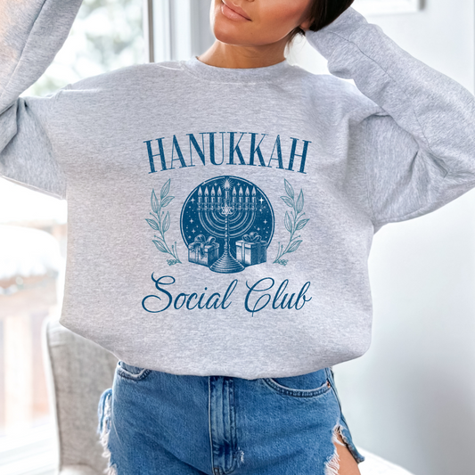 Hanukkah Social Club- Ash Sweater