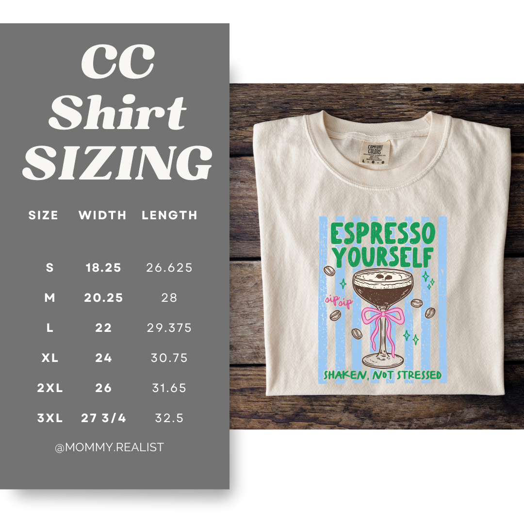 Espresso Yourself - Ivory Tee